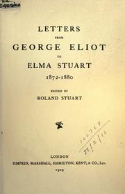 Letters to Elma Stuart, 1872-1880
