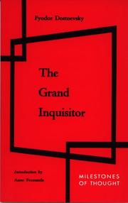 Cover of: Grand Inquisitor by Фёдор Михайлович Достоевский