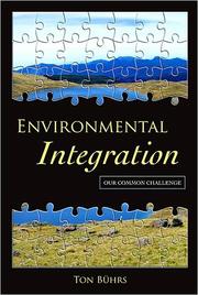 Cover of: Environmental integration by Ton Bührs