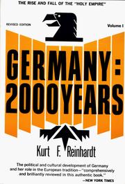 Cover of: Germany 2000 Years: The Rise and Fall of the "Holy Empire" (Germany)