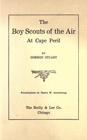 Cover of: The boy scouts of the air at Cape Peril by Stuart, Gordon.