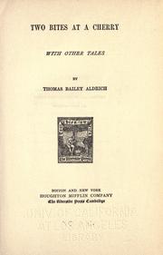 Cover of: Two bites at a cherry, with other tales