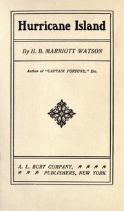 Cover of: Hurricane Island by H. B. Marriott Watson