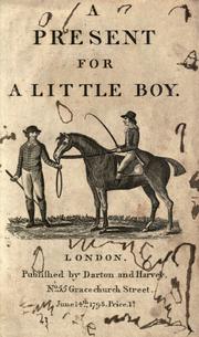 Cover of: A present for a little boy. by William Darton, William Darton