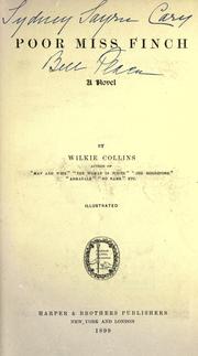 Cover of: Poor Miss Finch by Wilkie Collins