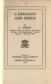 Cover of: Cabbages and kings by O. Henry