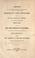 Cover of: Reports of the special committees appointed to make arrangements for bringing on from Mexico the bodies of the officers of the New York Regiment of Volunteers, and to prepare and present medals to the New York Regiment of Volunteers, also, to make the necessary arrangements for the reception of the First Regiment of New York Volunteers on their return from Mexico.