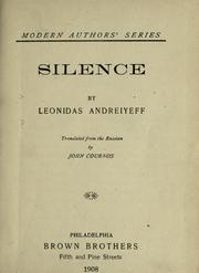 Silence by Leonid Andreyev