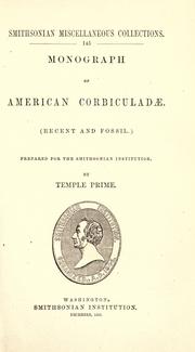 Monograph of American Corbiculadae by Temple Prime