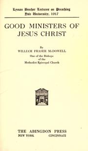 Cover of: Good ministers of Jesus Christ