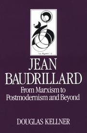 Cover of: Jean Baudrillard by Douglas Kellner