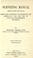 Cover of: Surveying manual designed for the use of first-year students in surveying and especially for the use of non-civil engineering students