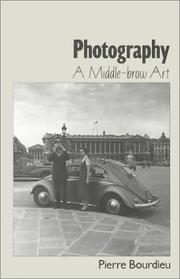 Cover of: Photography, a middle-brow art