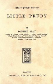 Cover of: Little Prudy by Sophie May