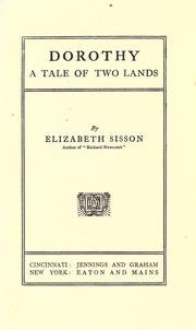 Cover of: Dorothy: a tale of two lands