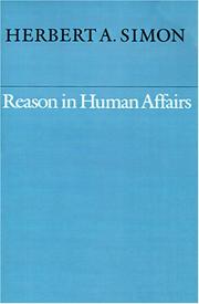 Cover of: Reason in Human Affairs (Harry Camp Lectures)