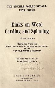Kinks on wool carding and spinning