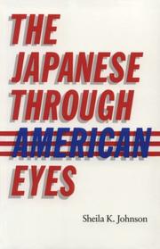 Cover of: The Japanese Through American Eyes by Sheila Johnson