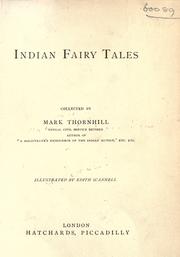 Cover of: Indian fairy tales.