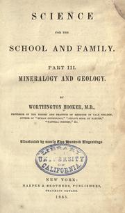 Cover of: Science for the school and family. by Worthington Hooker