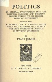 Cover of: Politics by Frank Exline
