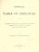 Cover of: Official table of distances for the guidance of disbursing officers of the army charged with payment of money allowances for travel.