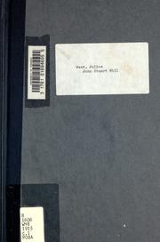 Cover of: John Stuart Mill by Julius West