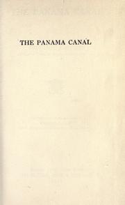 Cover of: The Panama canal by Haskin, Frederic J.