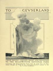 Cover of: To geyserland by Edward F. Colborn