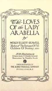 Cover of: The loves of the Lady Arabella
