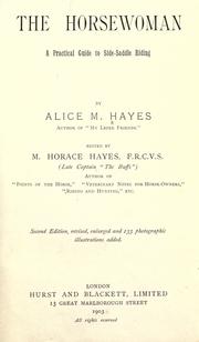 The horsewoman by Alice M. Hayes