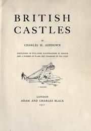 Cover of: British castles