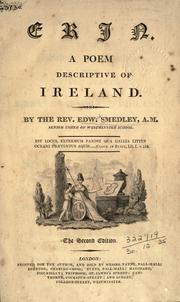 Cover of: Erin, a poem descriptive of Ireland.