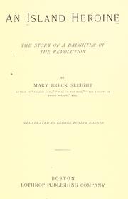 Cover of: An island heroine by Mary Breck Sleight