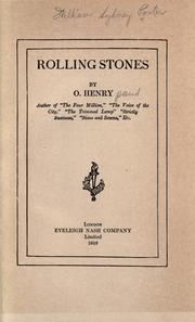 Cover of: Rolling stones by O. Henry