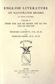 Cover of: English literature by Richard Garnett