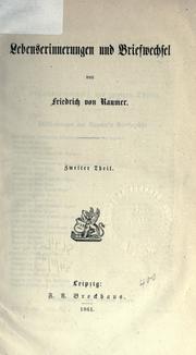 Cover of: Lebenserinnerungen und Briefwechsel.