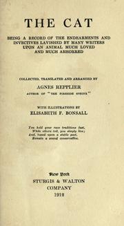 Cover of: The cat by Agnes Repplier, Agnes Repplier