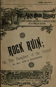 Cover of: Rock run, or, The daughter of the island