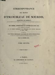Cover of: Correspondance by Henri d'Escoubleau Sourdis