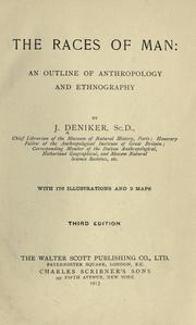 Cover of: The races of man by Joseph Deniker