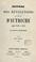 Cover of: Histoire des r©Øevolutions de l'empire d'Autriche ann©Øees 1848 et 184