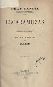 Cover of: Escaramuzas: (s©Øatiras y cr©Øiticas)