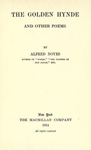 Cover of: The Golden hynde, and other poems by Alfred Noyes