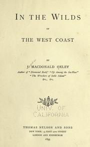 Cover of: In the wilds of the west coast.