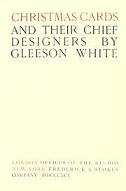 Cover of: Christmas cards and their chief designers