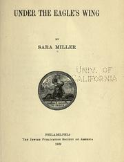 Cover of: Under the eagle's wing by Sara Miller