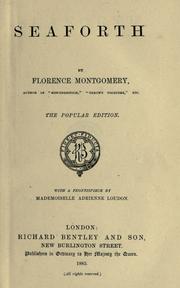 Cover of: Seaforth by Florence Montgomery, Florence Montgomery