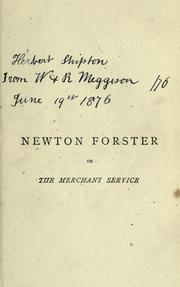 Cover of: Newton Forster by Frederick Marryat, Frederick Marryat