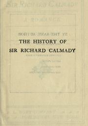 Cover of: The history of Sir Richard Calmady by Lucas Malet